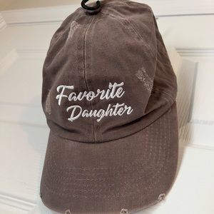Favorite daughter distressed hat